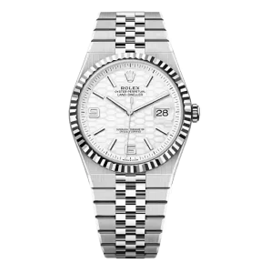 ランドドゥエラー 40
オイスター、40 mm、オイスタースチール&ホワイトゴールド
リファレンス 127334