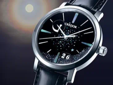 <クレドール>シグノ スプリングドライブ螺鈿限定モデル