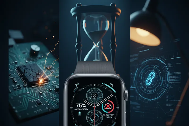 アップルウォッチが何年使えるかを決める「二つの寿命」