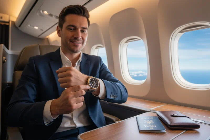 【海外利用】「セイコー アストロン 時刻合わせ 海外」でのタイムゾーン切り替え