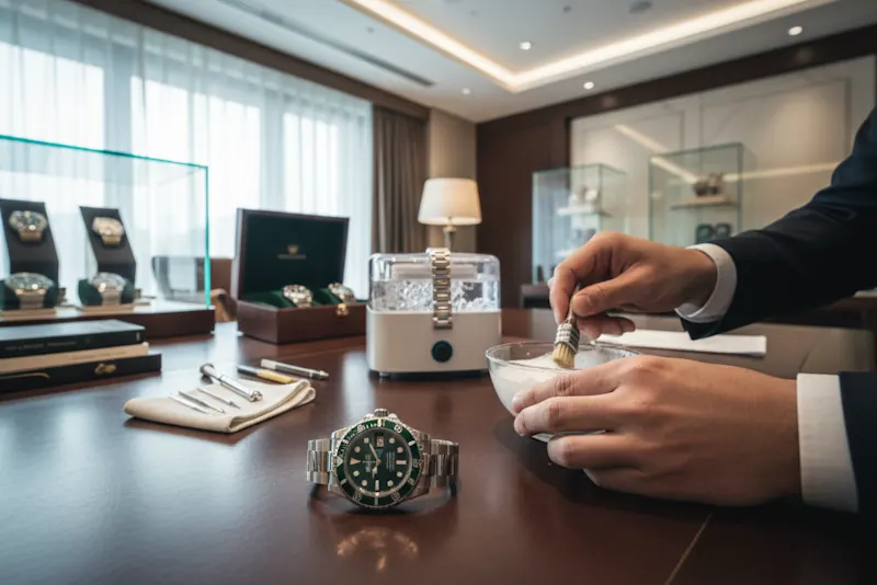 ロレックスの洗浄頻度はどれくらいが理想？愛好家が知っておくべき寿命を延ばすケア