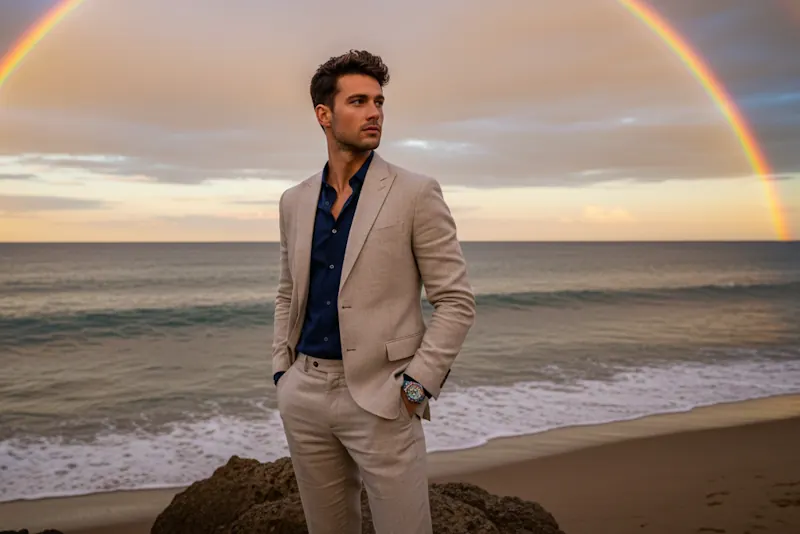 ロレックス　虹色