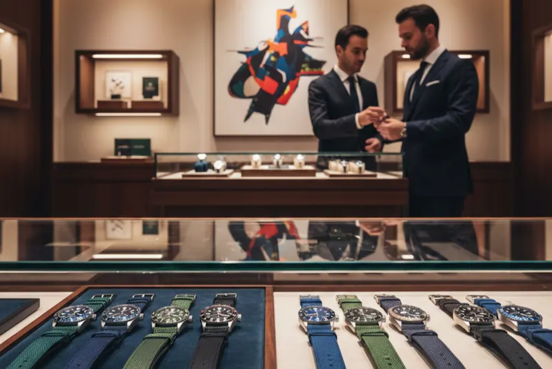 チューダー純正ファブリックストラップの購入方法と正規店での注文手順