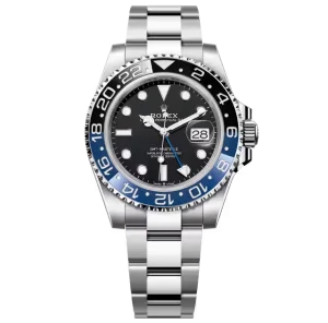 GMTマスター Ⅱ
オイスター、40 mm、オイスタースチール
リファレンス 126710BLNR 出典：ロレックス公式