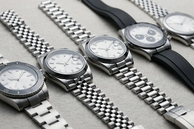 ロレックスのベルト(ブレスレット)全種類と特徴