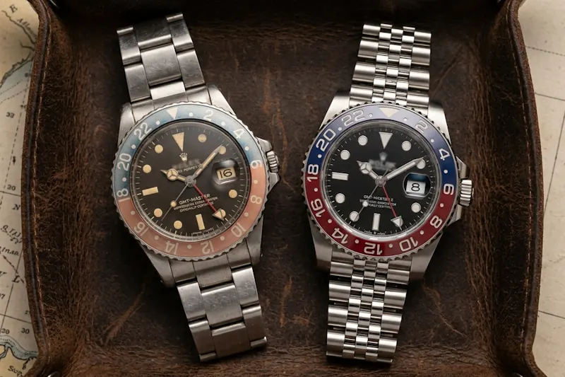 GMTマスター「I」と「II」の違いを徹底比較｜どちらを選ぶべきか